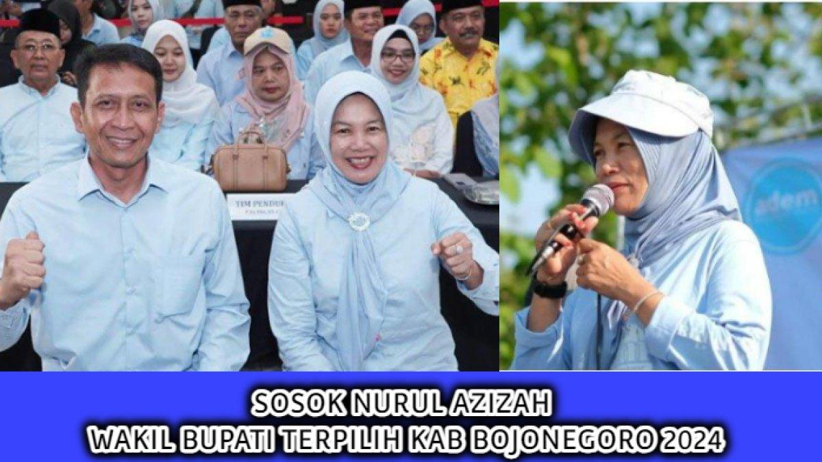 Nurul Azizah mantan camat yang kini sukses menjadi Wakil Bupati Terpilih Bojonegero, Jawa Timur 2024.