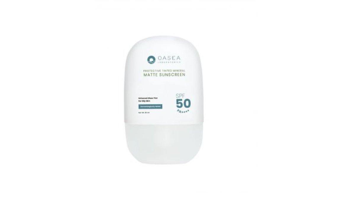 Oasea Protective Tinted Mineral Matte Sunscreen