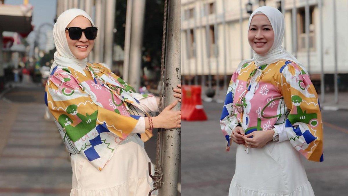 Okie Agustina ngaku jatuh cinta lagi