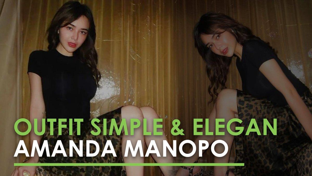 Simpel Tapi Memukau! Outfit Rok Macan Amanda Manopo Jadi Sorotan