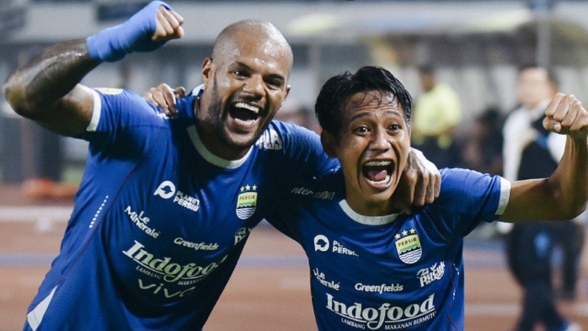 PEMAIN PERSIB BANDUNG - Pemain Persib Bandung 2024/2025, David da Silva dan Beckham Putra Nugraha.