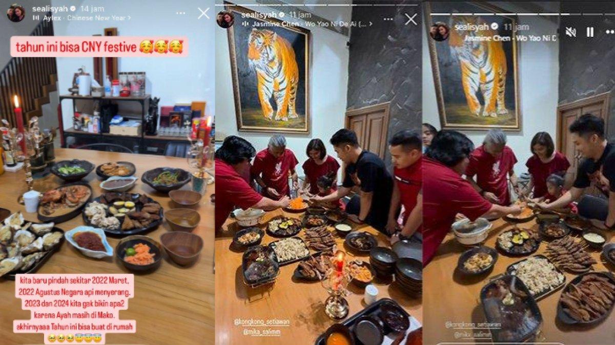 PENAMPILAN TERBARU HENDRA KURNIAWAN,- Mantan anak buah Ferdy Sambo, Hendra Kurniawan kini berambut gondrong dan dikuncir saat rayakan Imlek 2025 pada Selasa, (28/1/2025). Istri Hendra Kurniawan bersuka cita.
