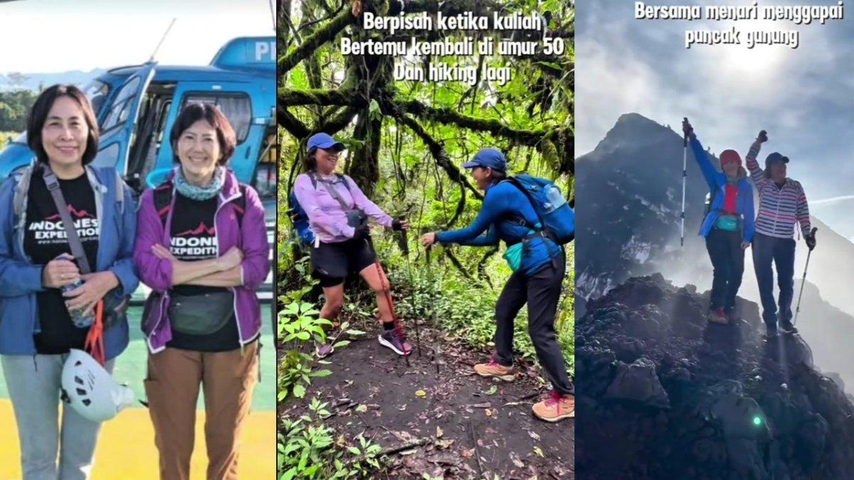 PENDAKI MENINGGAL DUNIA Lilie Wijayati dan Elsa Laksono, dua pendaki Carstensz Papua, dikabarkan meninggal dunia saat berada di puncak gunung pada Jumat (28/2/2025). Seperti informasi yang dihimpun dari akun media sosial, penyebab kematian karena hipotermia.