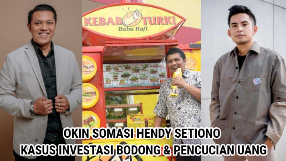 PENIPUAN HENDY SETIONO,- Kronologi Hendy Setiono diduga melakukan penipuan investasi bodong dan pencucian uang yang membuat Niko Al Hakim alias Okin rugi fantastis.