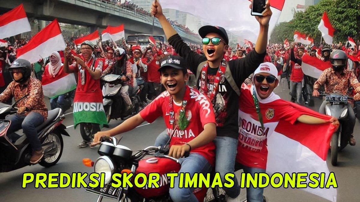PREDIKSI TIMNAS INDONESIA - Ilustrasi suporter memberikan dukungan untuk Timnas Indonesia melawan Australia pada Kamis, 20 Maret 2025.