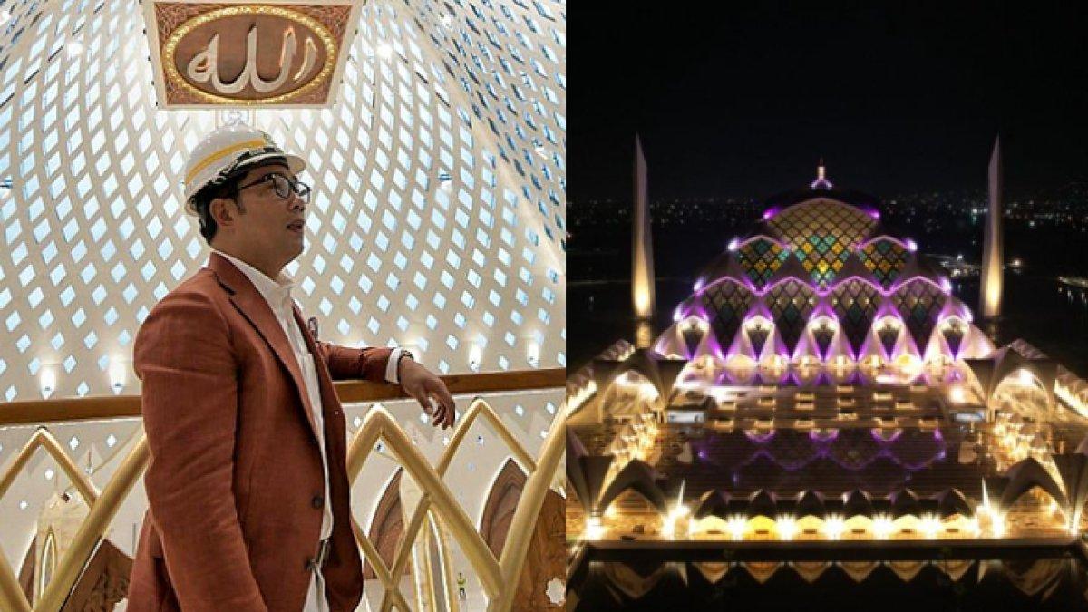 MASJID RIDWAN KAMIL,- Masjid Raya Al Jabbar. 5 masjid terindah rancangan Mantan Gubernur Jawa Barat Ridwan Kamil yang cocok untuk iktikaf di malam lailatul qadar Ramadan 2025. 