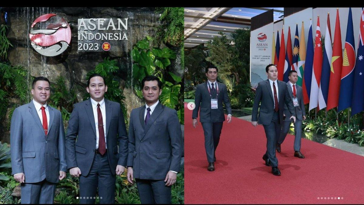 Para sekpri Prabowo kala hadiri ASEAN 2023