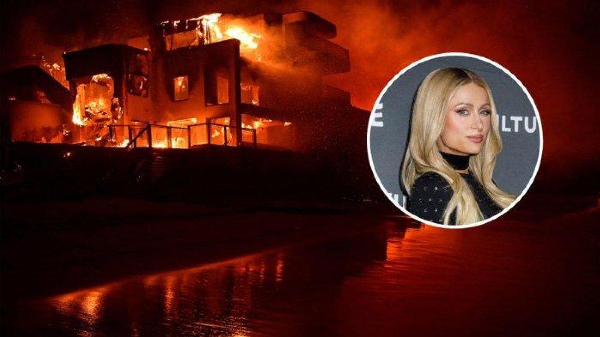 Paris Hilton rumahnya terdampak kebakaran Los Angeles