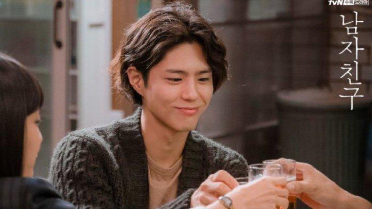 DRAKOR PARK BO GUM - Park Bo Gum memerankan karakter Kim Jin Hyuk di drakor Encounter yang tayang pada tahun 2018.