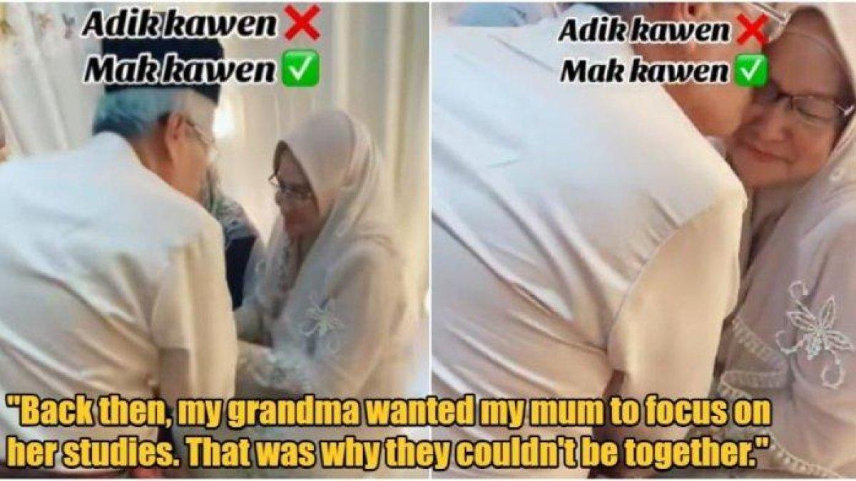 Pasangan menbikah setelah 50 tahun terpisah