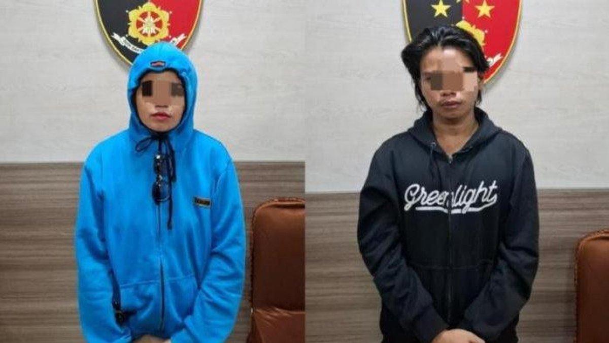 PASANGAN KRIMINAL - Pasutri di Gresik sudah pisah ranjang, tapi malah kompak bersatu untuk melakukan pencurian motor.