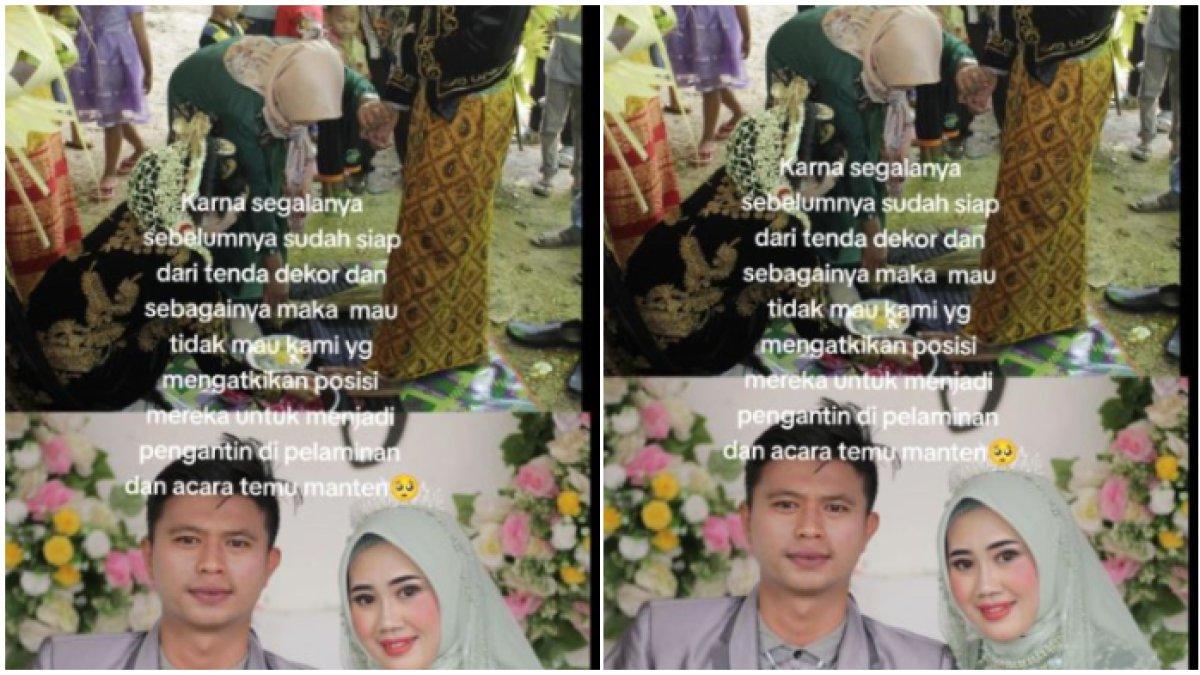 Pasutri gantikan adik jadi pengantin di acara resepsi (2)