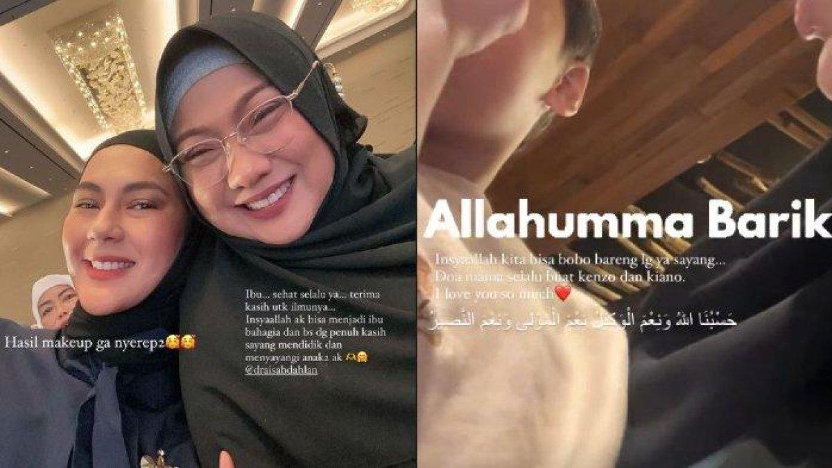 Paula Verhoeven curhat ingin tidur bareng anak lagi