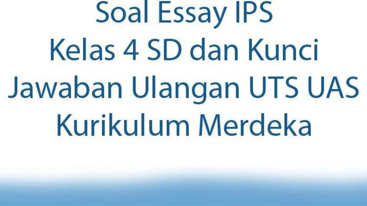Pelajari kunci jawaban soal essay IPS kelas 4 SD Kurikulum Merdeka: contoh kenakalan-kenakalan remaja