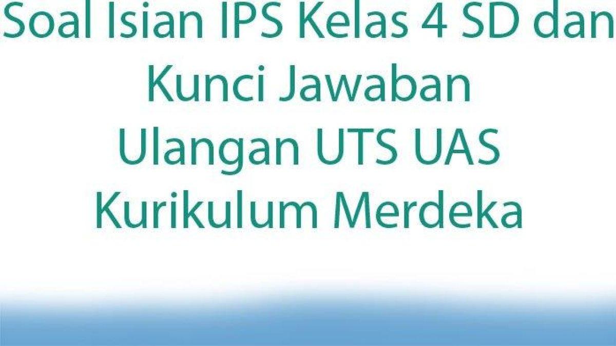 Pelajari kunci jawaban soal essay IPS kelas 4 SD Kurikulum Merdeka: koperasi yang berada di desa