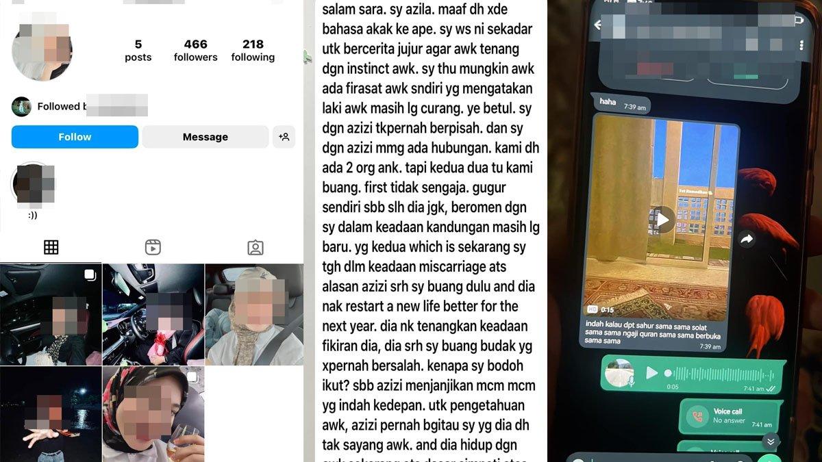 Pelakor ini nekat curhat ke wanita yang berstatus istri sah pria yang dipacarinya, ngaku hamil dan keguguran dua kali