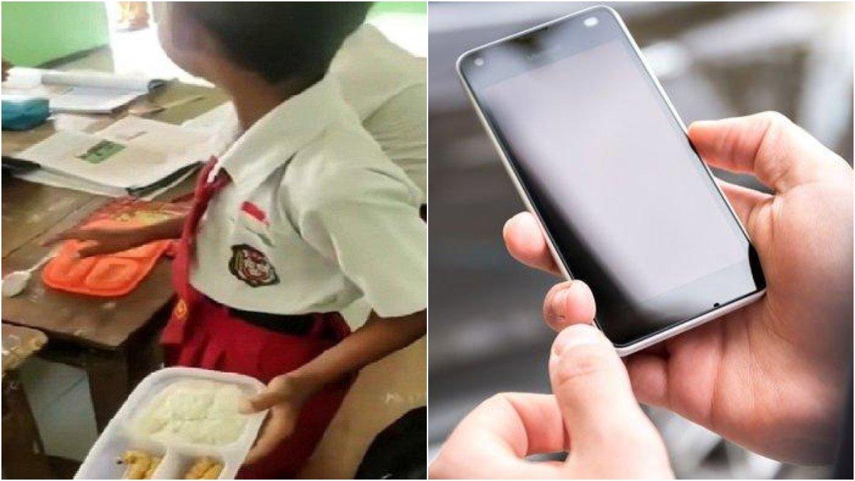 Pelaku penyebar video siswa SD yang bawa bekal ulat sagu meminta maaf.