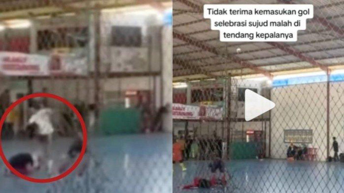 Pemain futsal tendang kepala lawan di Porprov Jawa Timur. Terkuak kondisi terkini korbannya, Hanafi pemain Futsal dari Kabupaten Blitar
