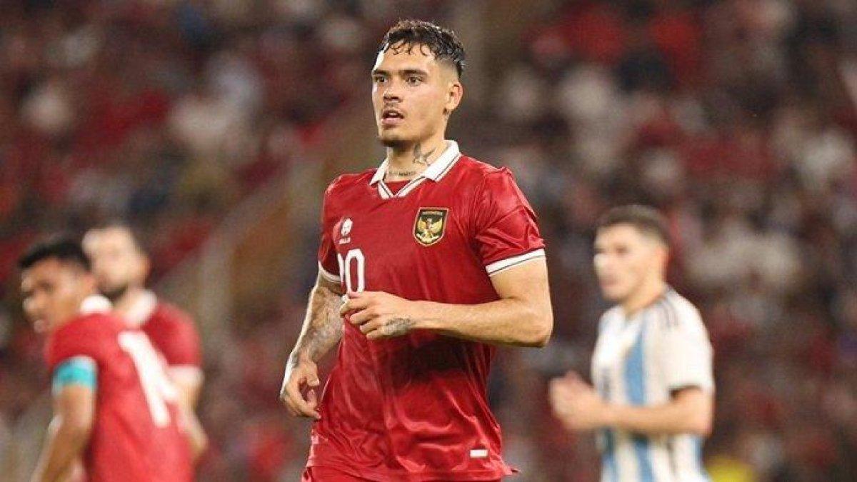 Pemain Timnas Indonesia Shayne Pattynama.