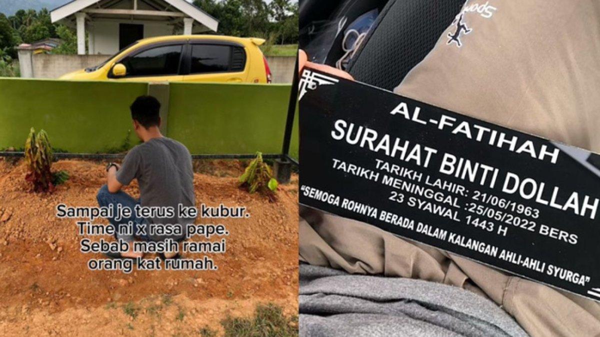Pemuda sedih ibu wafat dua hari jelang kepulangannya b