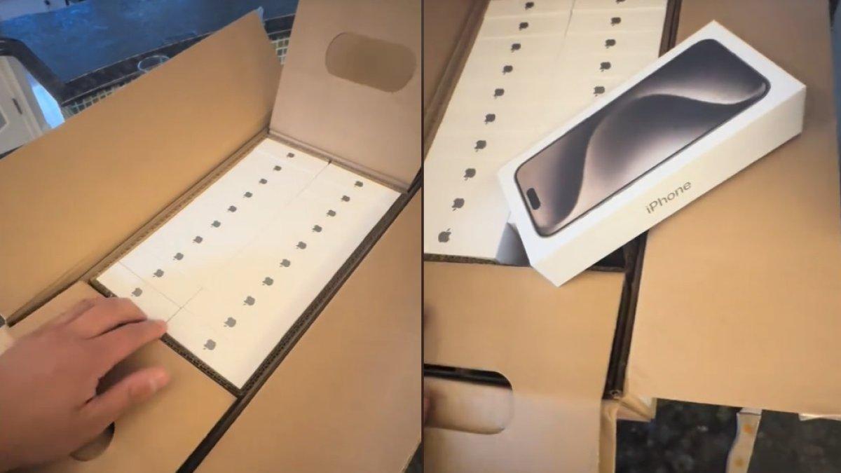 Penampakan 60 iPhone 15 yang tidak sengaja dikirim Apple ke seorang pria