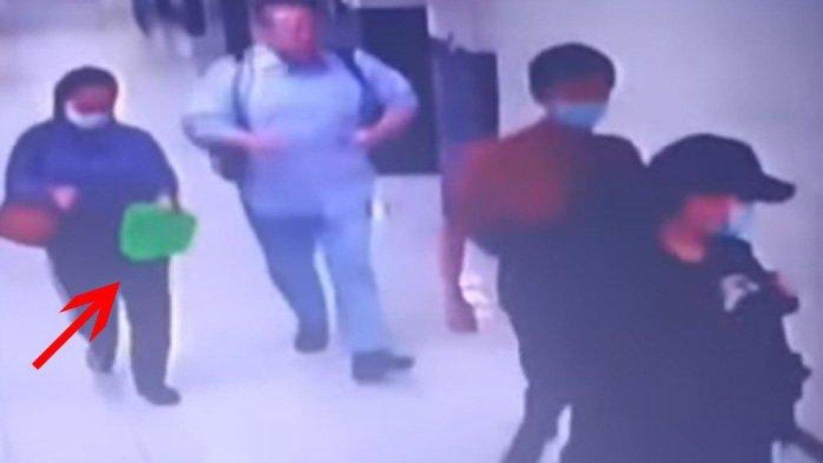 Penampakan benda misterius yang dibawa korban