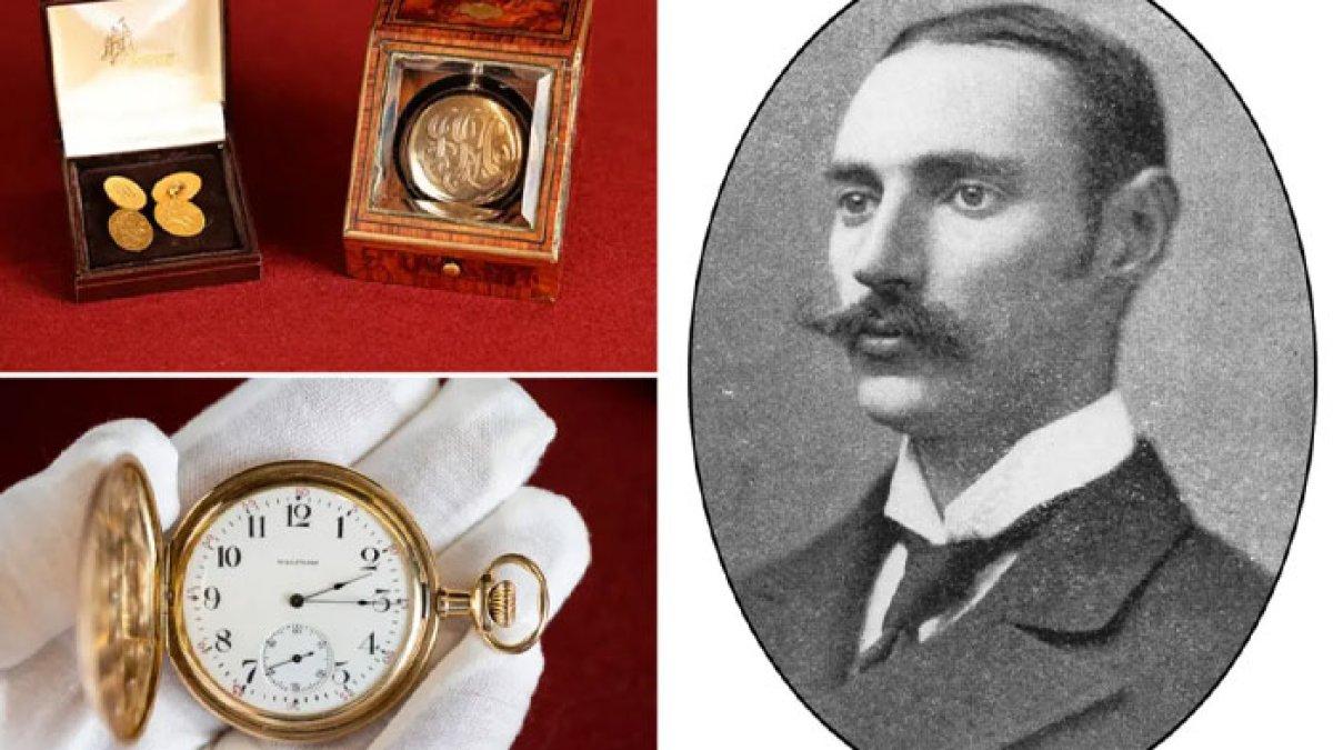 Penampakan jam tangan emas milik penumpang terkaya korban tenggelamkan kapal Titanic