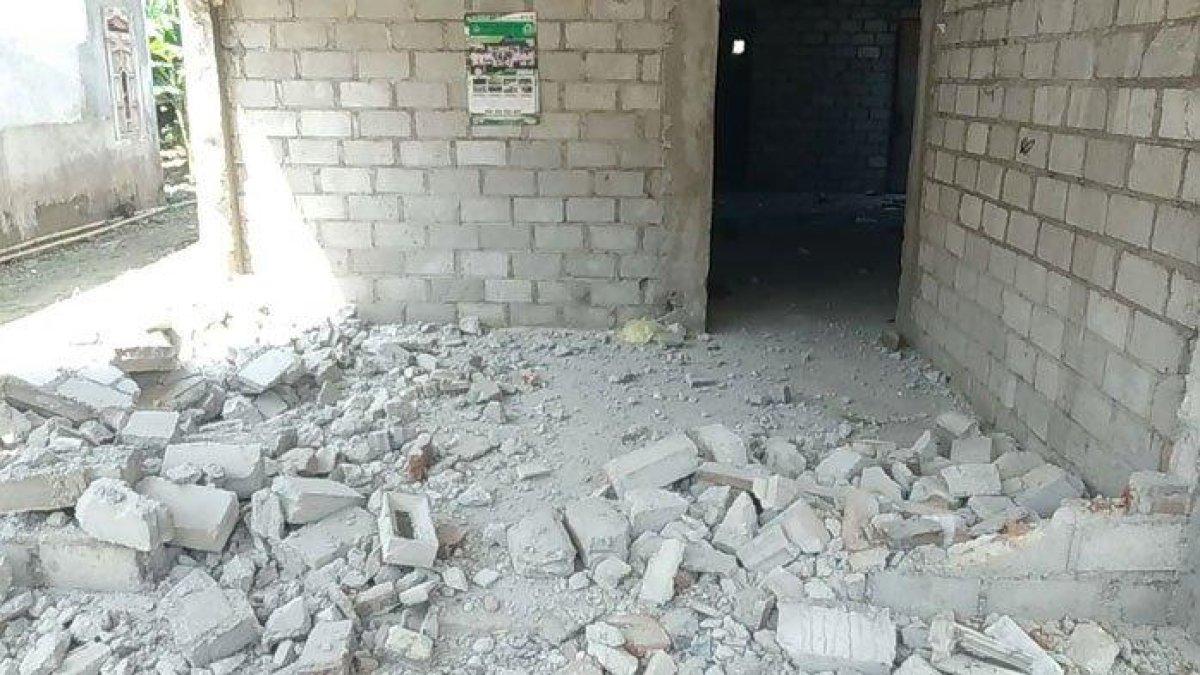 Penampakan rumah yang dirobohkan TKW Madiun Usai Dicerai Gegara Orang Ketiga.