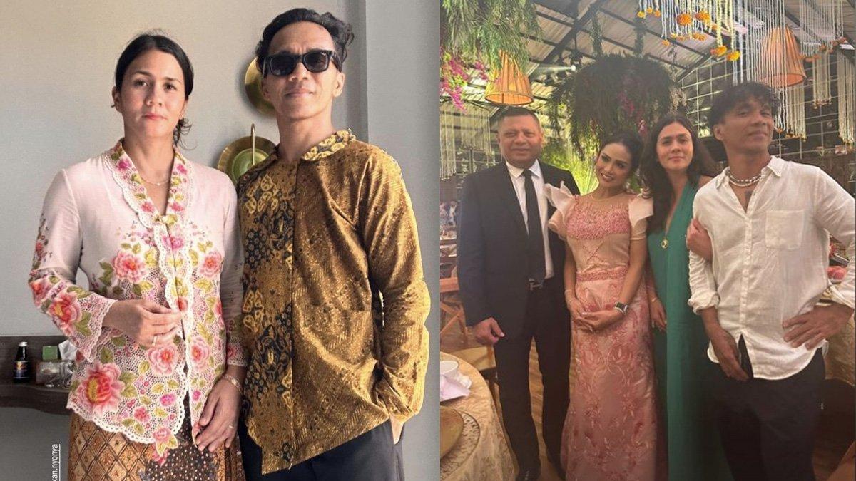 Penampilan Kaka Slank dan istri di pernikahan Nadine Kaiser anak Susi Pudjiastuti
