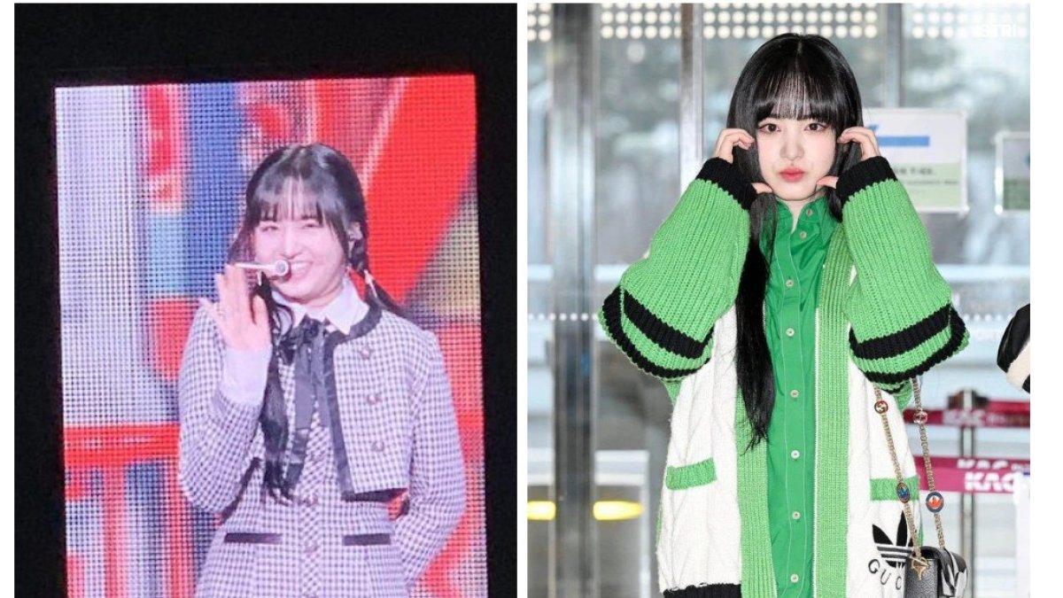 Penampilan Liz IVE dengan tubuh berisi.