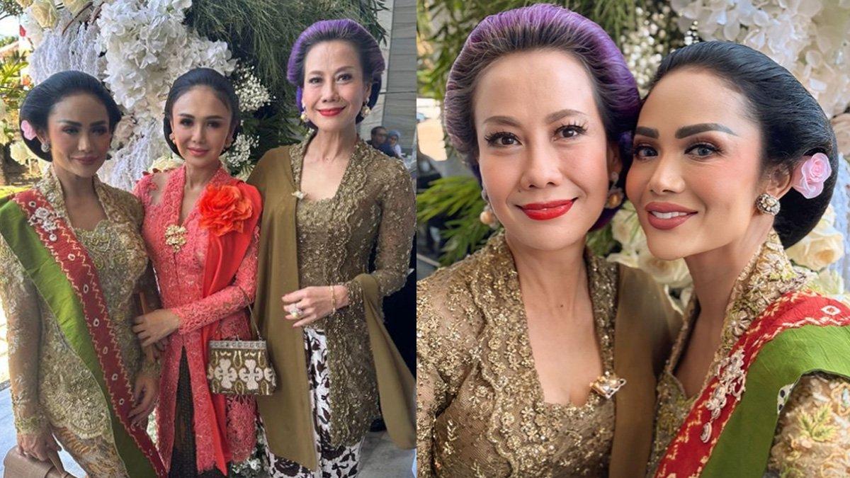 Penampilan Rosiana Silalahi di pernikahan Nadine Kaiser anak Susi Pudjiastuti