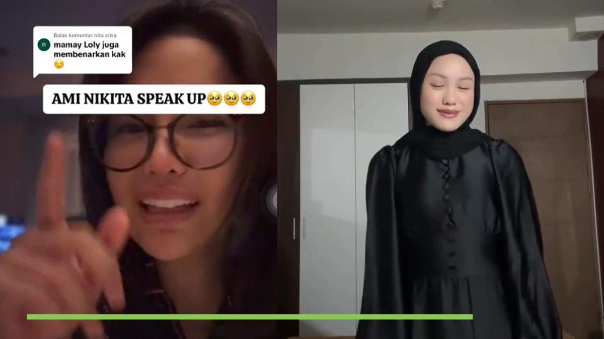 Penampilan Baru Lolly yang Tertutup Dinyinyir Nikita Mirzani, Nikmir Sebut Lolly Tutupi Kehamilan