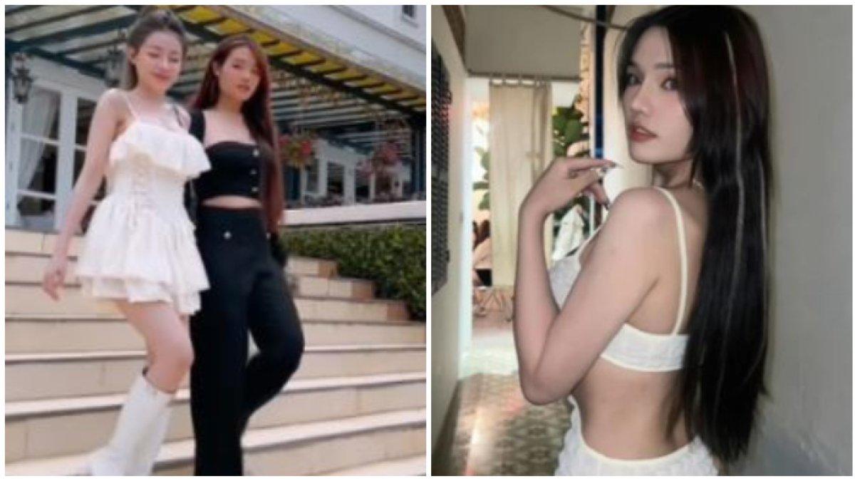 Penampilan Vo Tran (baju hitam) setelah oplas, siap saingi kakaknya