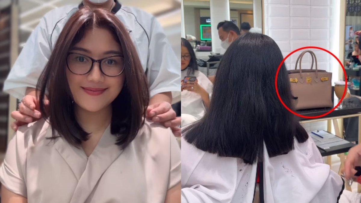 Penampilan baru Erina Gudono, tas Hermes curi perhatian