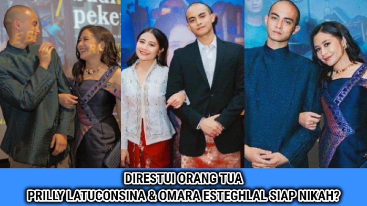 Pengakuan Prilly Latuconsina bahwa hubungannya dengan Omara Esteghlal telah mendapatkan restu dari orangtua.