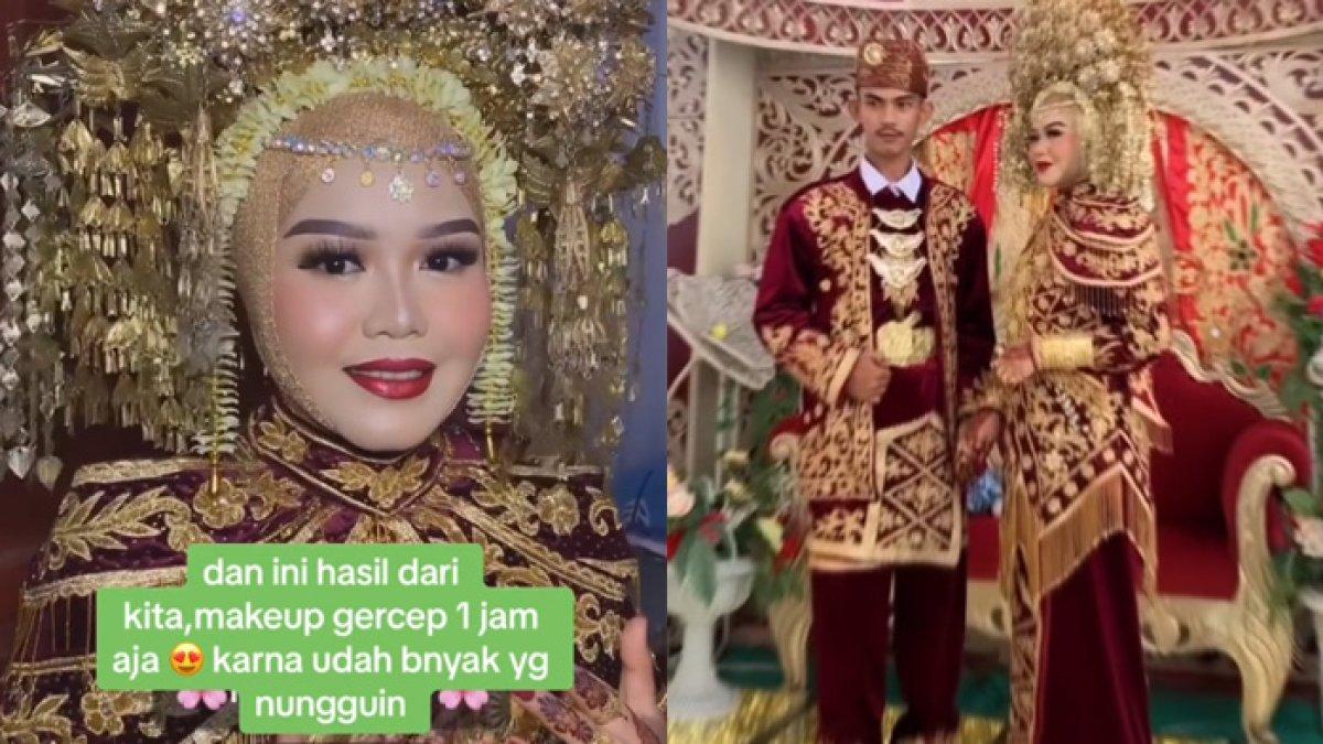 Pengantin kecewa dengan hasil riasan MUA pilihan keluarga a