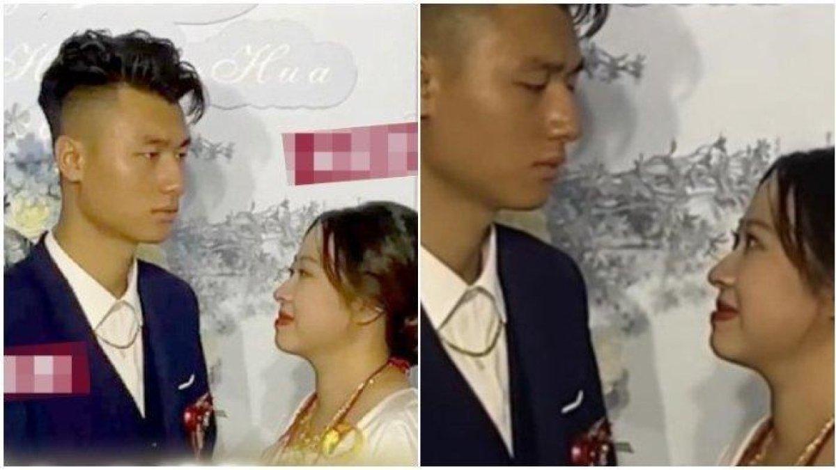 Pengantin pria sepanjang pernikahan sinis