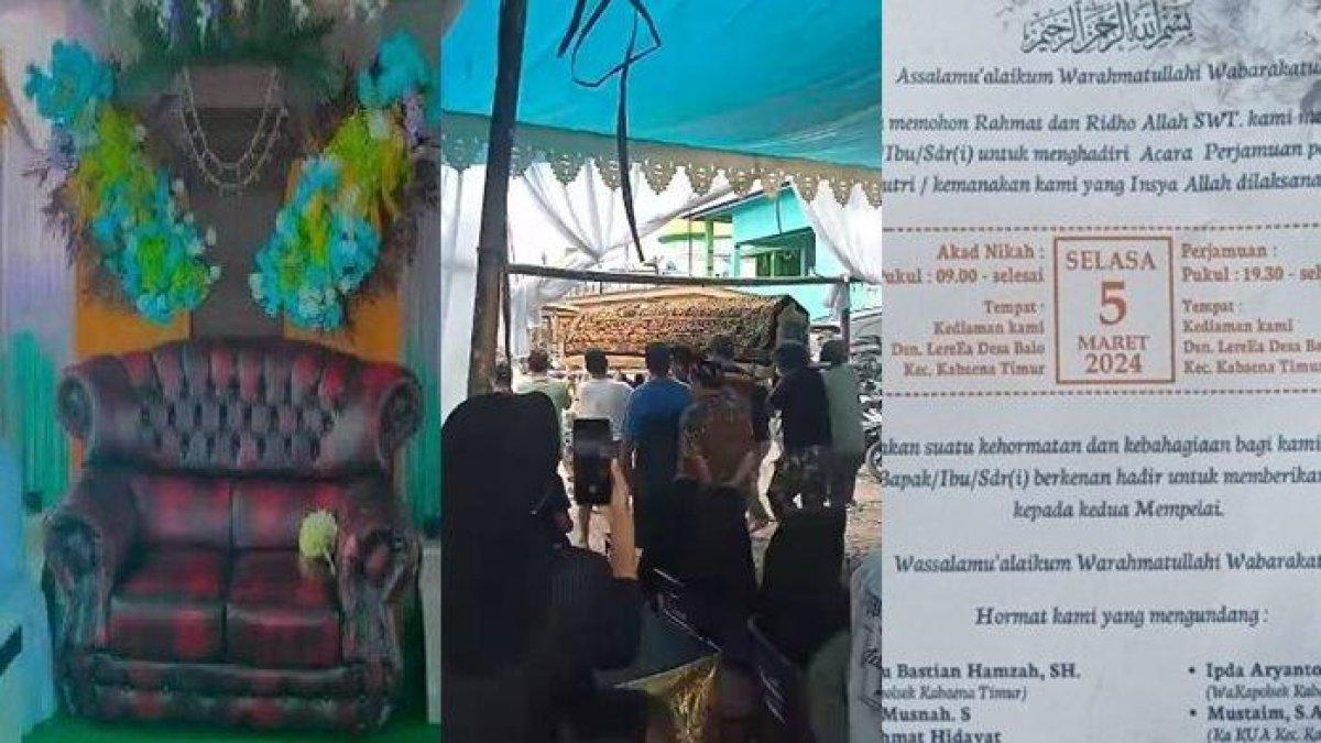 Pengantin wanita di Bombana meninggal dunia sebelum akad a