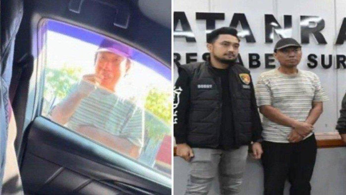 Viral, aksi pengemis bernama Anton Budianto (50) di Surabaya ditangkap polisi buat pengendara dan pengguna jalan resah maksa minta Rp 5 ribu
