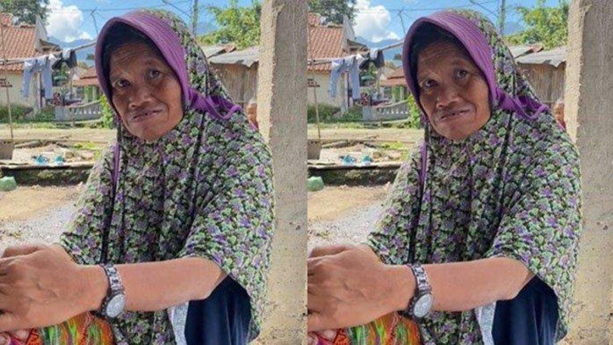 Pengemis wanita di Bogor yang viral karena sound 'a kasian a' disebut-sebut merupakan orang kaya.