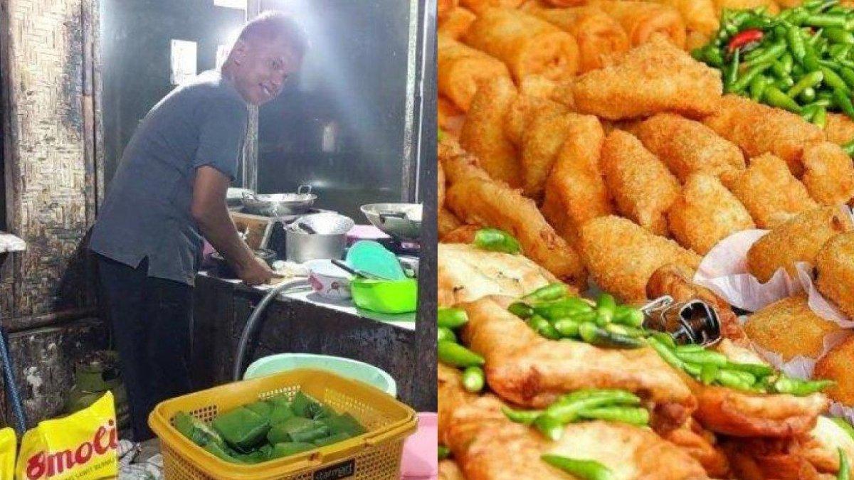 Penjual gorengan ini ternyata baru saja lulus S3 dan jadi Doktor