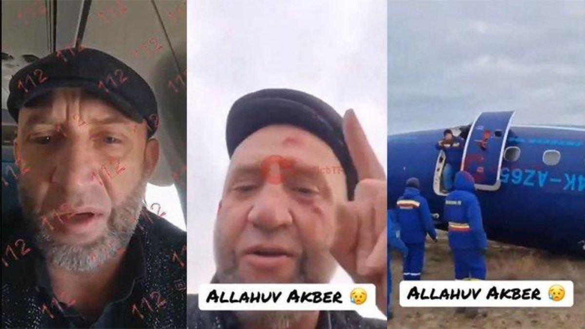 Penumpang pesawat Azerbaijan Airlines yang mengalami kecelakaan di Kota Aktau, Kazakhstan pada Rabu (25/12/2024) sempat mengirim video kepada istri. Sebelum pesawat jatuh, ia mengucapkan syahadat dan takbir.
