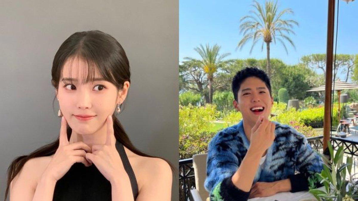 Penyanyi sekaligus artis, IU dan aktor, Park Bo Gum