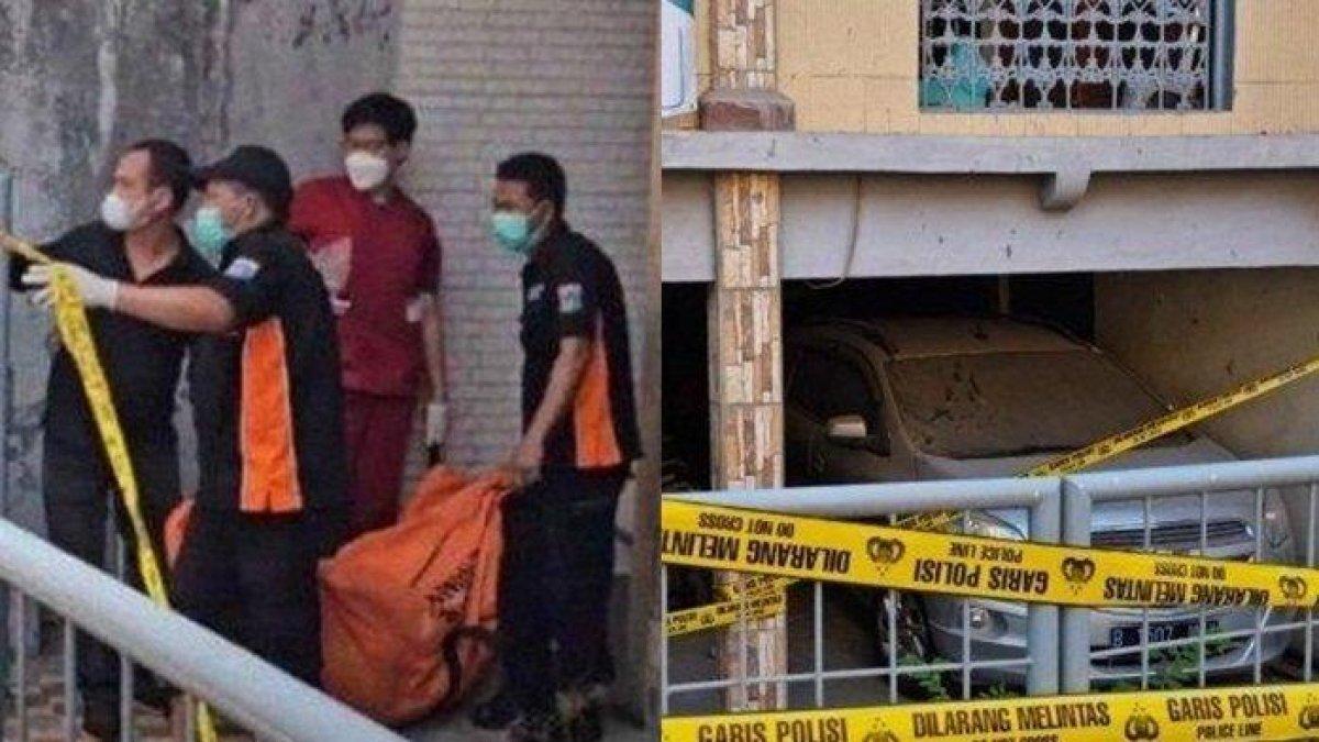 Penyebab kematian ayah dan anak yang jasadnya ditemukan membusuk tinggal bersama istri dua pekan masih diselidiki polisi.