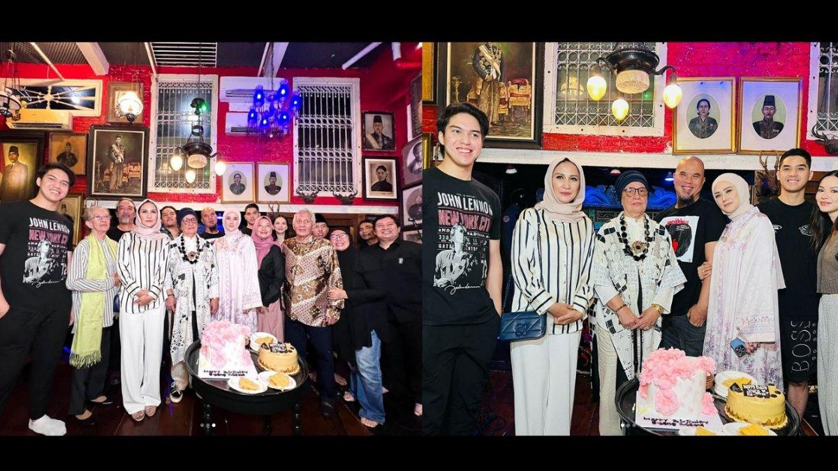 Perayaan ulang tahun ibunda Ahmad Dhani