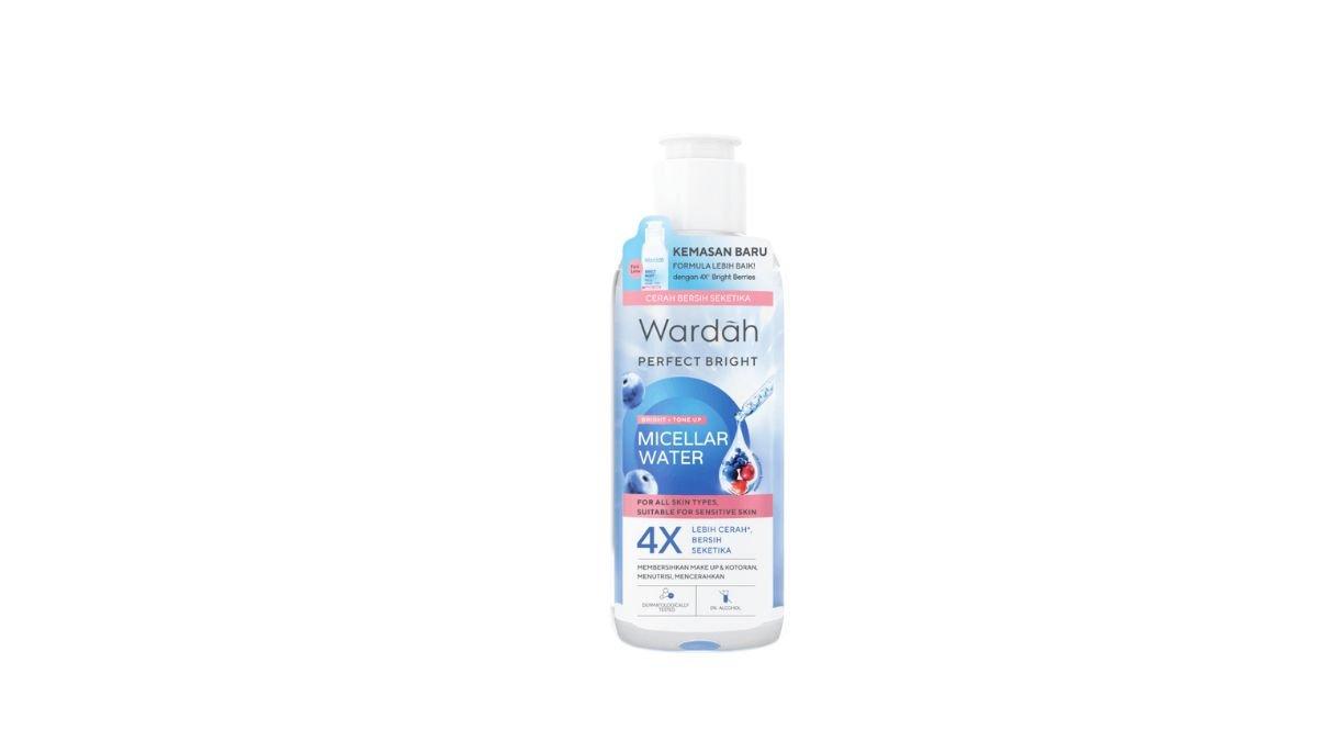 MICELLAR WATER ALFAMART - Foto produk Perfect Bright Tone Up Micellar Water, diolah dari wardahbeauty.com, Rabu (2/4/2025). Berikut rekomendasi micellar water yang bisa dibeli di Alfamart.