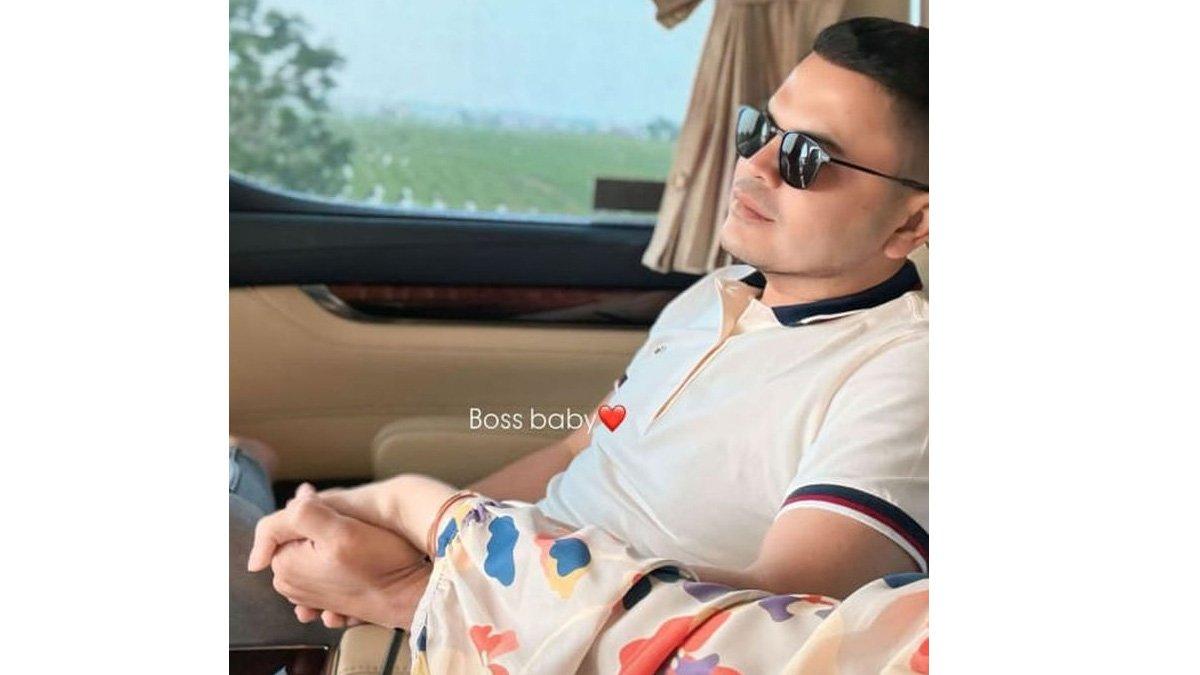 Perlakuan manis Haldy Sabri kepada Irish Bella.
