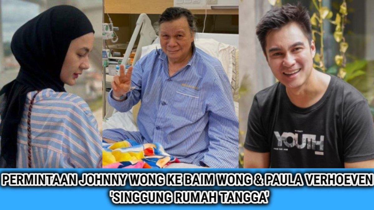 Permintaan terakhir dari Johnny Wong kepada Baim Wong dan Paula Verhoeven sebelum meninggal dunia, singgung nasib rumah tangga orangtua Kiano.