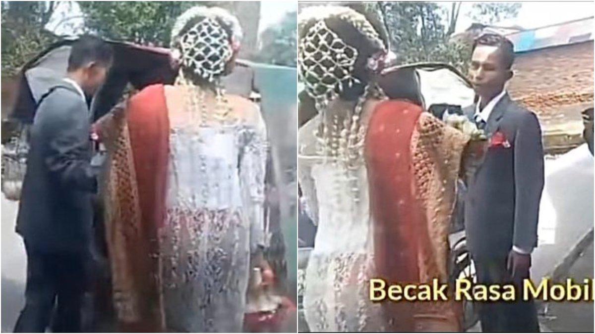 Pernikahan di Medan nyaris batal, pengantin pria berbohong pada pengantin wanita.
