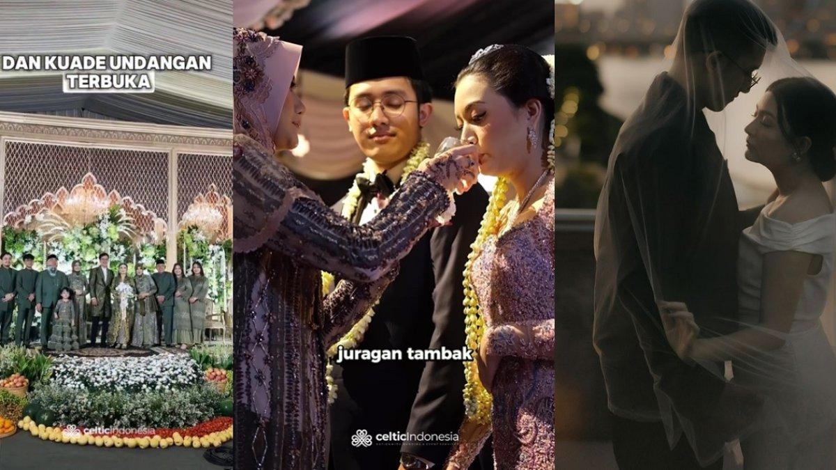 Pernikahan mewah di Gresik, ini sosok pengantinnya